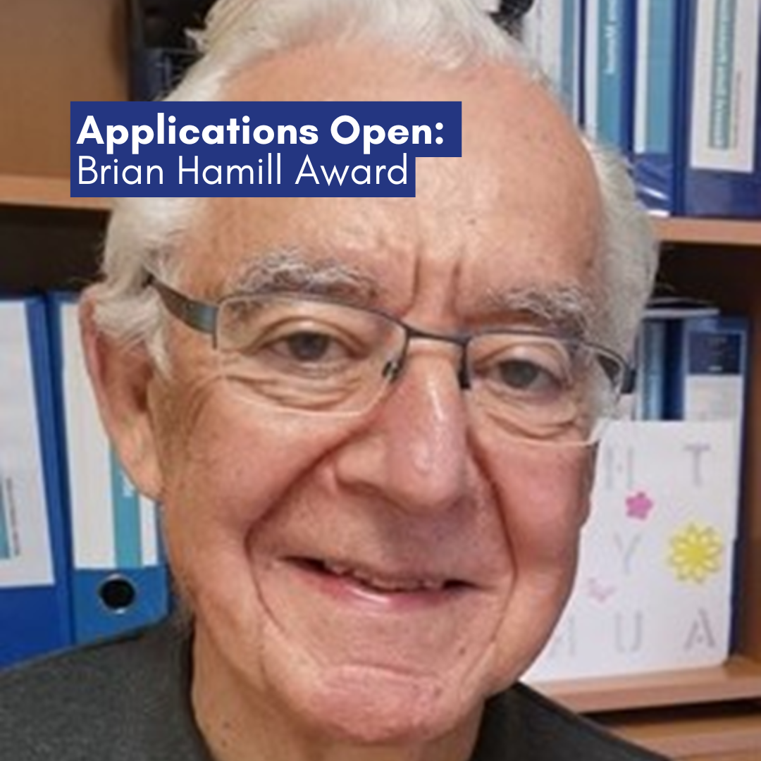 Applications now open: the Brian Hamill Award